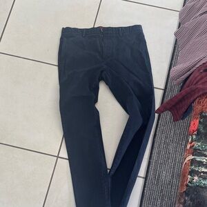 HUGO Men's Dark Blue Chinos